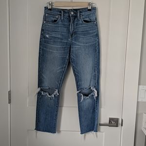 Madewell High Rise Slim Boyfriend Jean